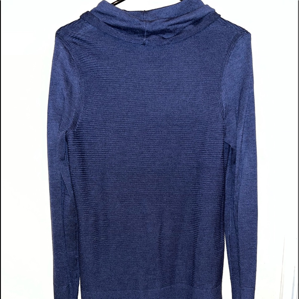 Adrienne Vittadini dark blue sweater dress size Small adult